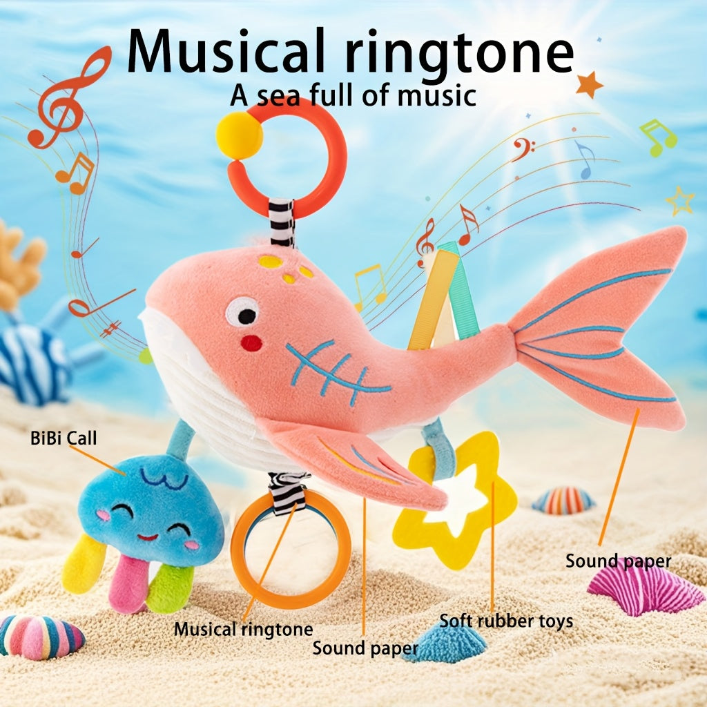 Baby Music Rattles, Eight-Tone Music Boxes, Stroller And Crib Hanging Toys, Gifts for Babies, Birthday, Holiday, And New Year Presents