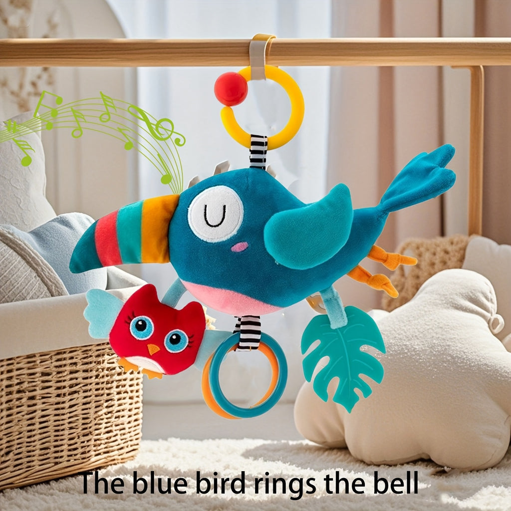 Baby Music Rattles, Eight-Tone Music Boxes, Stroller And Crib Hanging Toys, Gifts for Babies, Birthday, Holiday, And New Year Presents