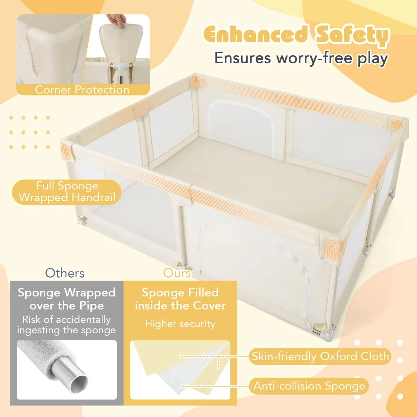 Infant and Toddler Playpen