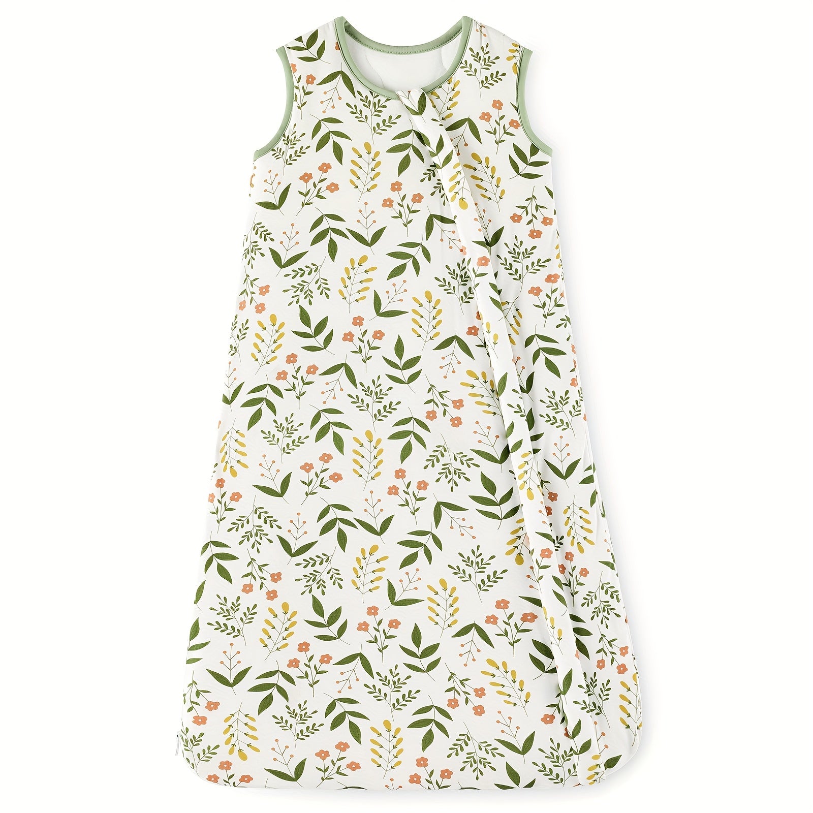 Yoofoss Rayon Made from Bamboo Baby Sleep Sack 6-12 Months 1.0 Tog Baby Wearable Blanket, Super Soft Infant Toddler Sleeping Sack 2-Way Zipper