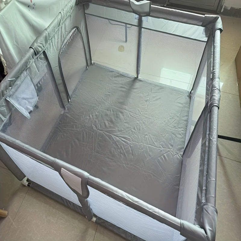 71.3X71.3 Inch Baby Playpen with Breathable Mesh & Anti-Fall Design - Indoor\u002FOutdoor Toddler Safety Pen, Easy Assembly, Portable Play Yard for Infants & Youngsters, Indoor Playpen, Playful Design, Secure Closure System for Christmas And Halloween