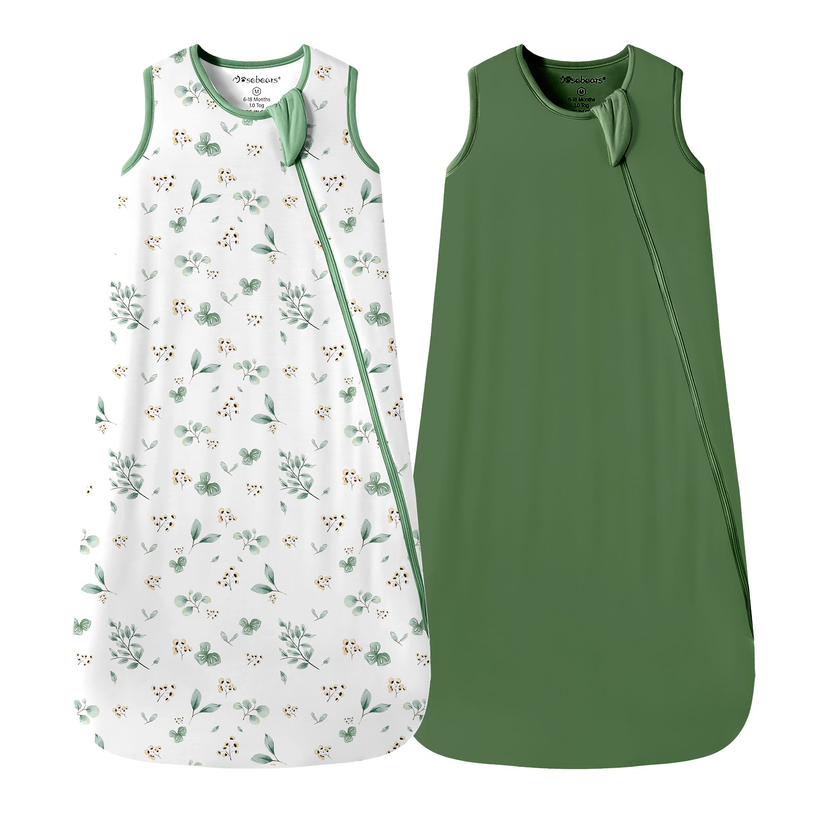 0.5 Tog Summer Baby Sleeping Bags Pack Of Two