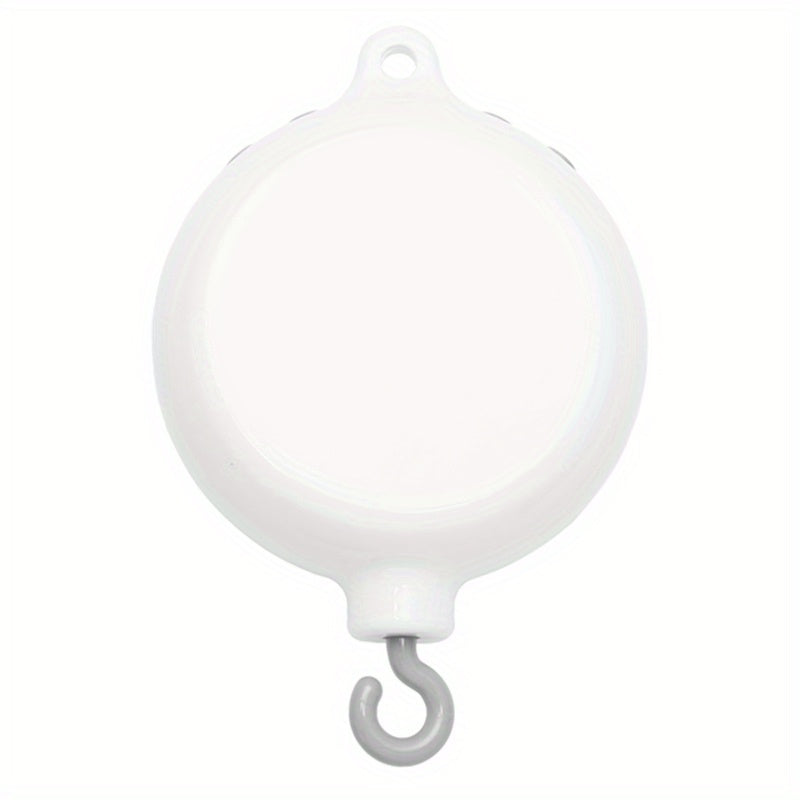 Crib Mobile Motor Baby Music Box Spinner with 3 Modes Volume Adjustable 12 Lullabies Auto-Off After 30 Minutes,  Stylish Crib Accessory, Contemporary Design, Highquality Motor, Lullaby Spinner