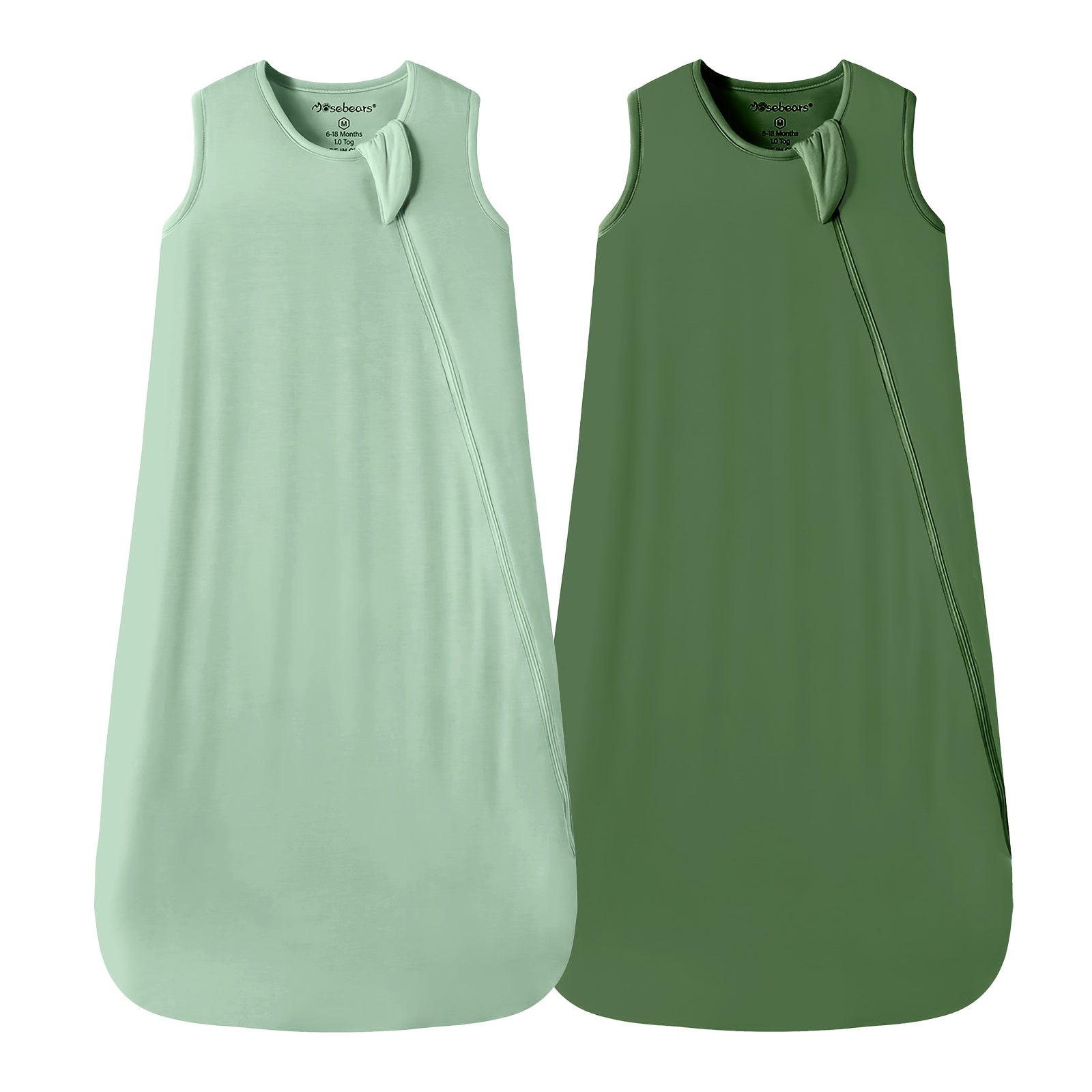 0.5 Tog Summer Baby Sleeping Bags Pack Of Two