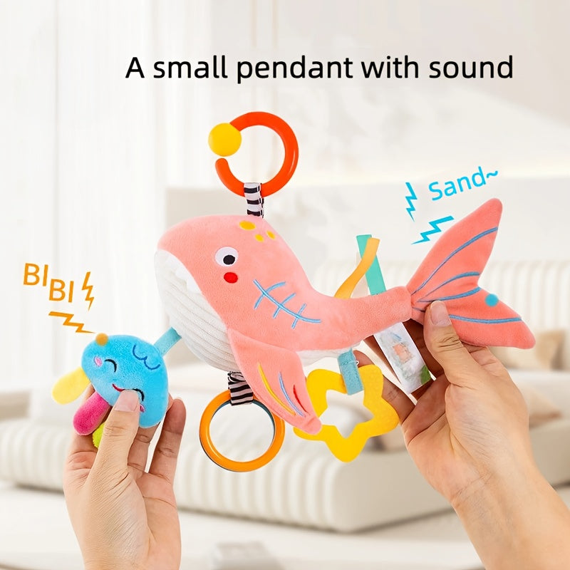 Baby Music Rattles, Eight-Tone Music Boxes, Stroller And Crib Hanging Toys, Gifts for Babies, Birthday, Holiday, And New Year Presents