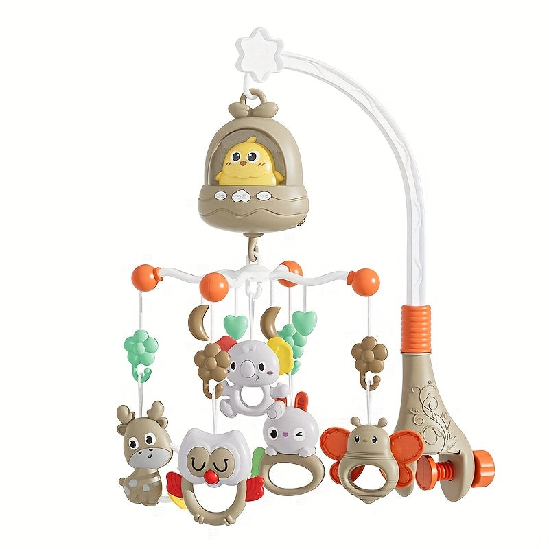 Baby Music Sensory, Equipped with Detachable Animal Bells+lullaby Night+360 ° Rotating Music Device, Soothing Lullabies. Good Reasons to Give to Boys and Girls