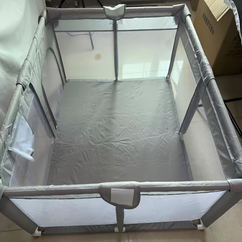 71.3X71.3 Inch Baby Playpen with Breathable Mesh & Anti-Fall Design - Indoor\u002FOutdoor Toddler Safety Pen, Easy Assembly, Portable Play Yard for Infants & Youngsters, Indoor Playpen, Playful Design, Secure Closure System for Christmas And Halloween