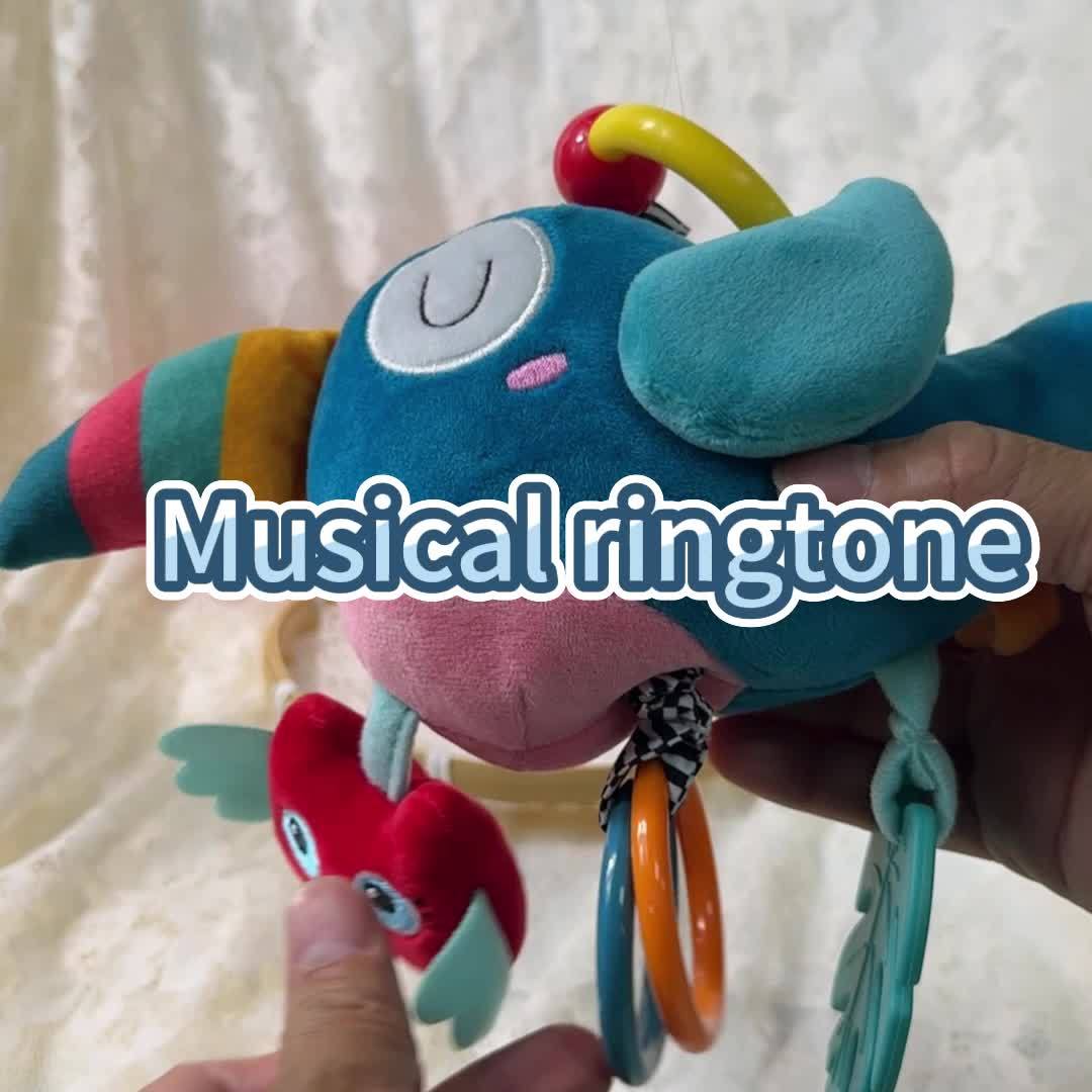 Baby Music Rattles, Eight-Tone Music Boxes, Stroller And Crib Hanging Toys, Gifts for Babies, Birthday, Holiday, And New Year Presents