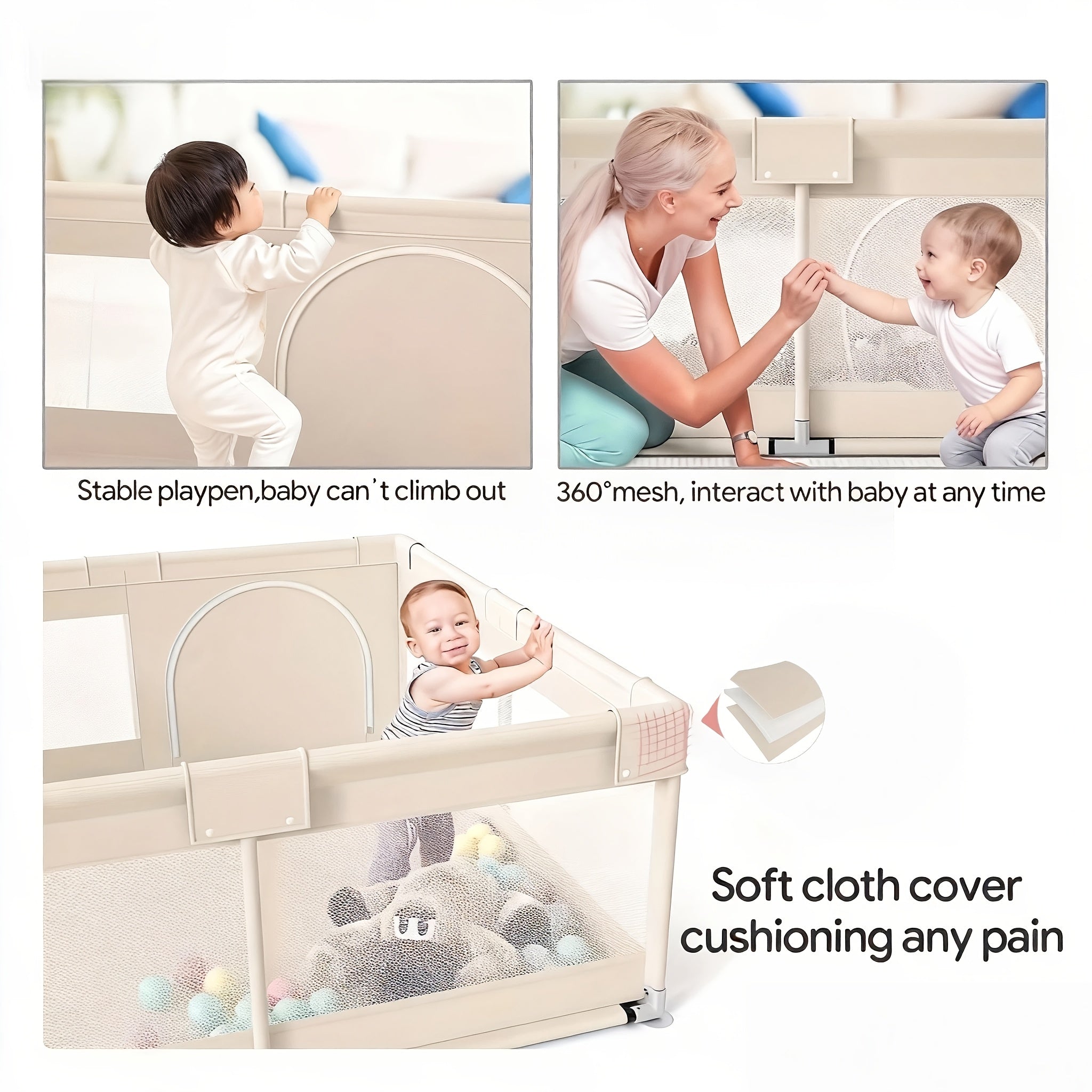 Infant and Toddler Playpen